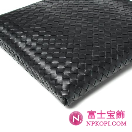 ボッテガヴェネタ/BOTTEGA VENETA/ レザーショルダーバッグ /ブラック276357 v465c 1000
